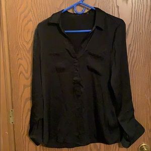 The Limited Black long sleeved blouse